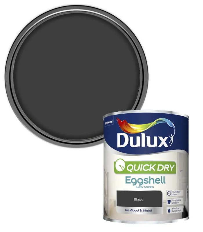 Dulux Quick Dry Eggshell Paint - 750ml