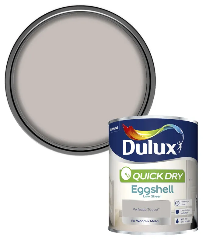 Dulux Quick Dry Eggshell Paint - 750ml