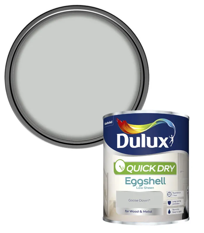 Dulux Quick Dry Eggshell Paint - 750ml