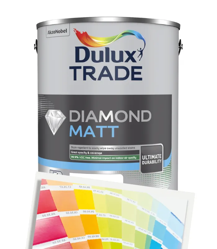 Dulux Trade Diamond Matt - Tinted Colour Match