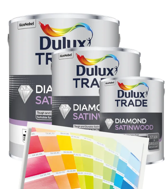 Dulux Trade Diamond Satinwood - Tinted Colour Match