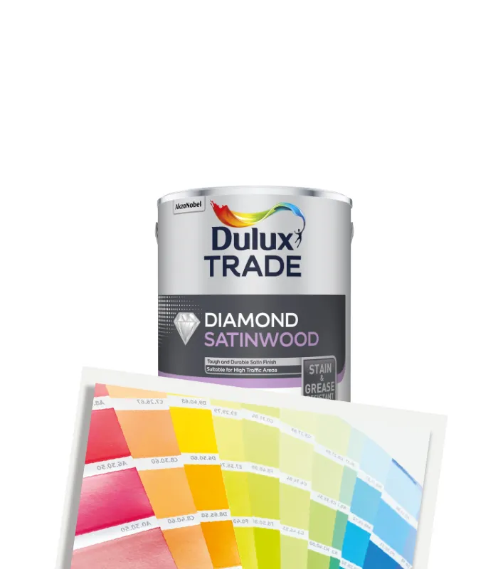 Dulux Trade Diamond Satinwood - Tinted Colour Match