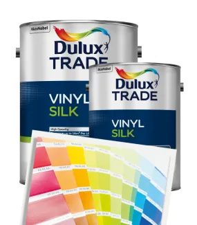 Dulux Trade Vinyl Silk - Tinted Colour Match