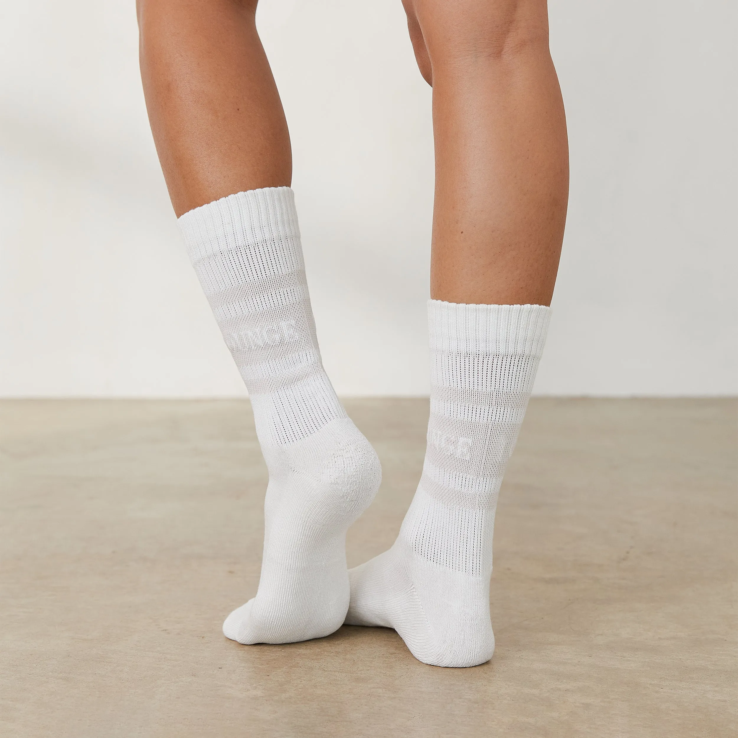 Essential Socks (2 Pack) - Cream