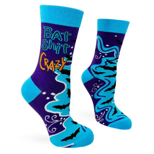 EXPLICIT: Bat Shit Crazy - Naughty Crew Socks