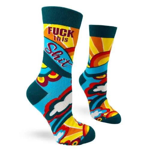 EXPLICIT: F**k This Shit - Naughty Crew Socks