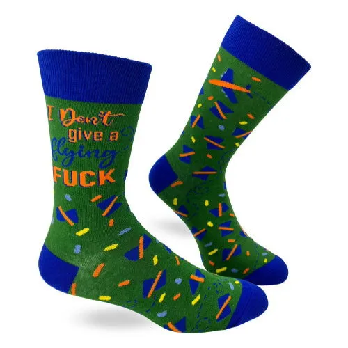 EXPLICIT: I Don't Give a Flying F**k - Naughty Crew Socks