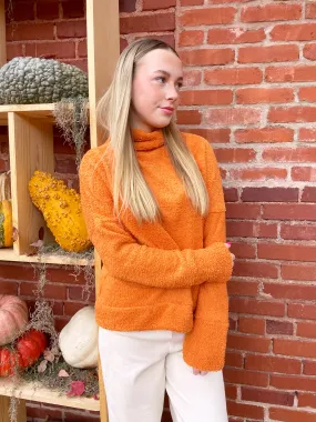 Extra Cozy Sweater in Orange