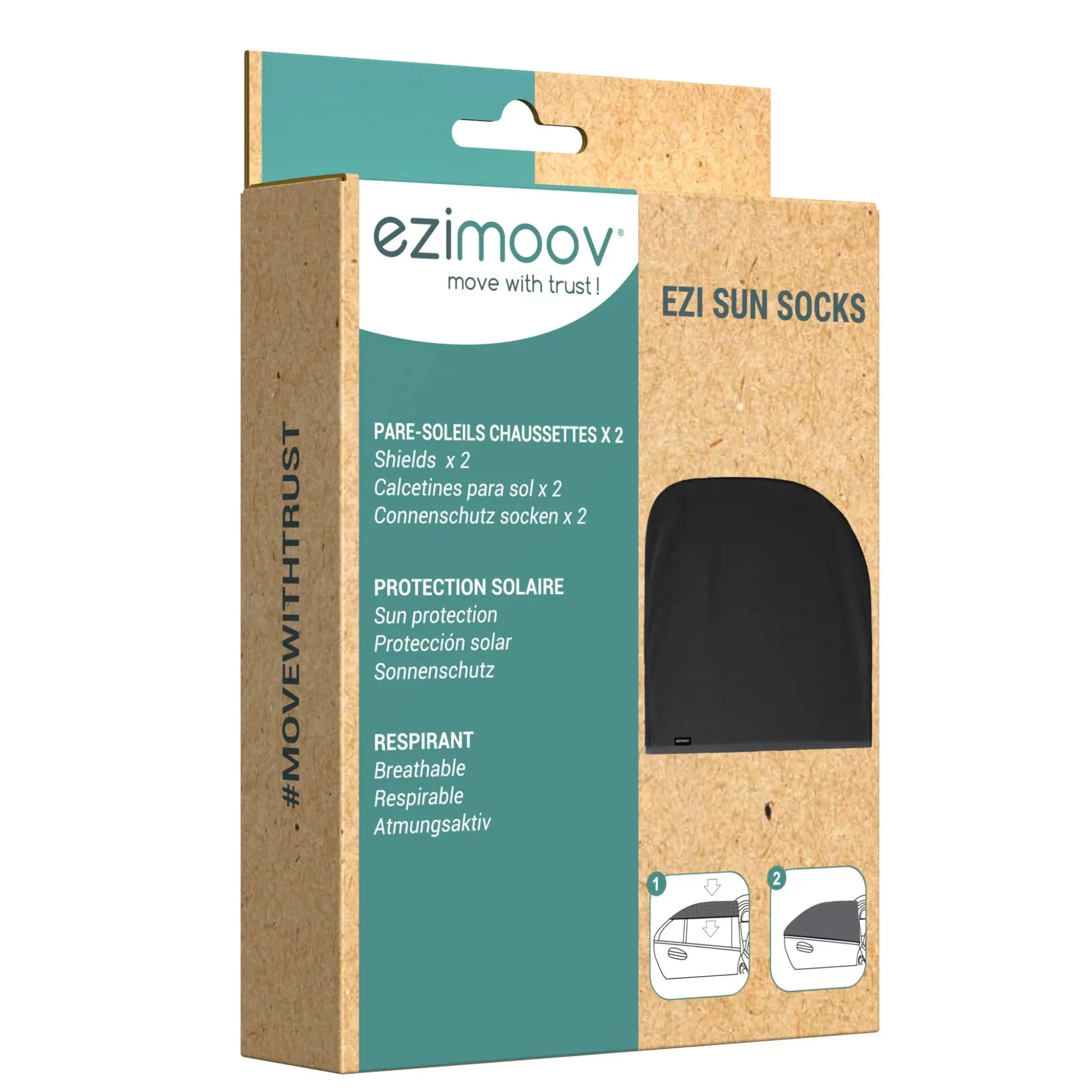 Ezimoov, Car Sun Shade Socks