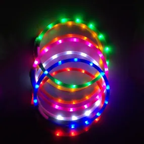 Flashing LED Collar