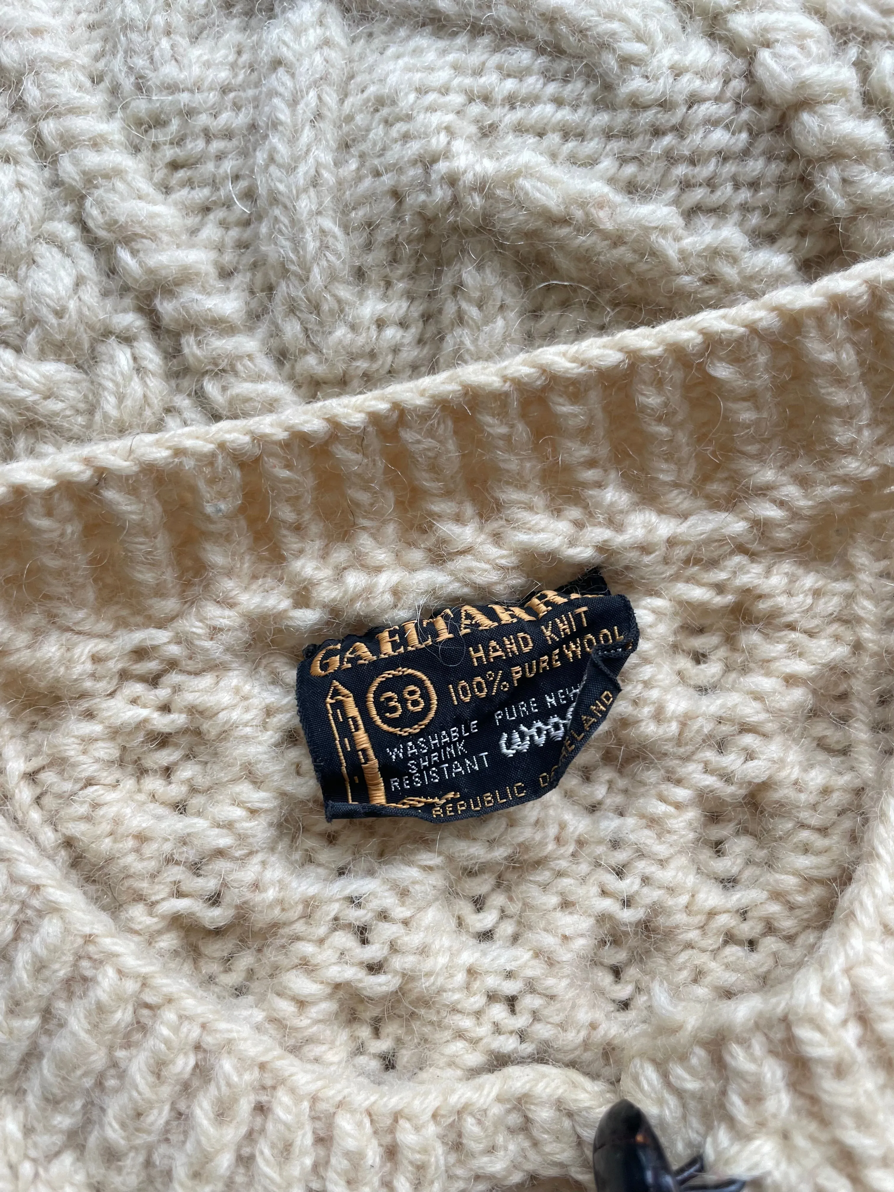 Gaeltarra Irish Wool Cardigan