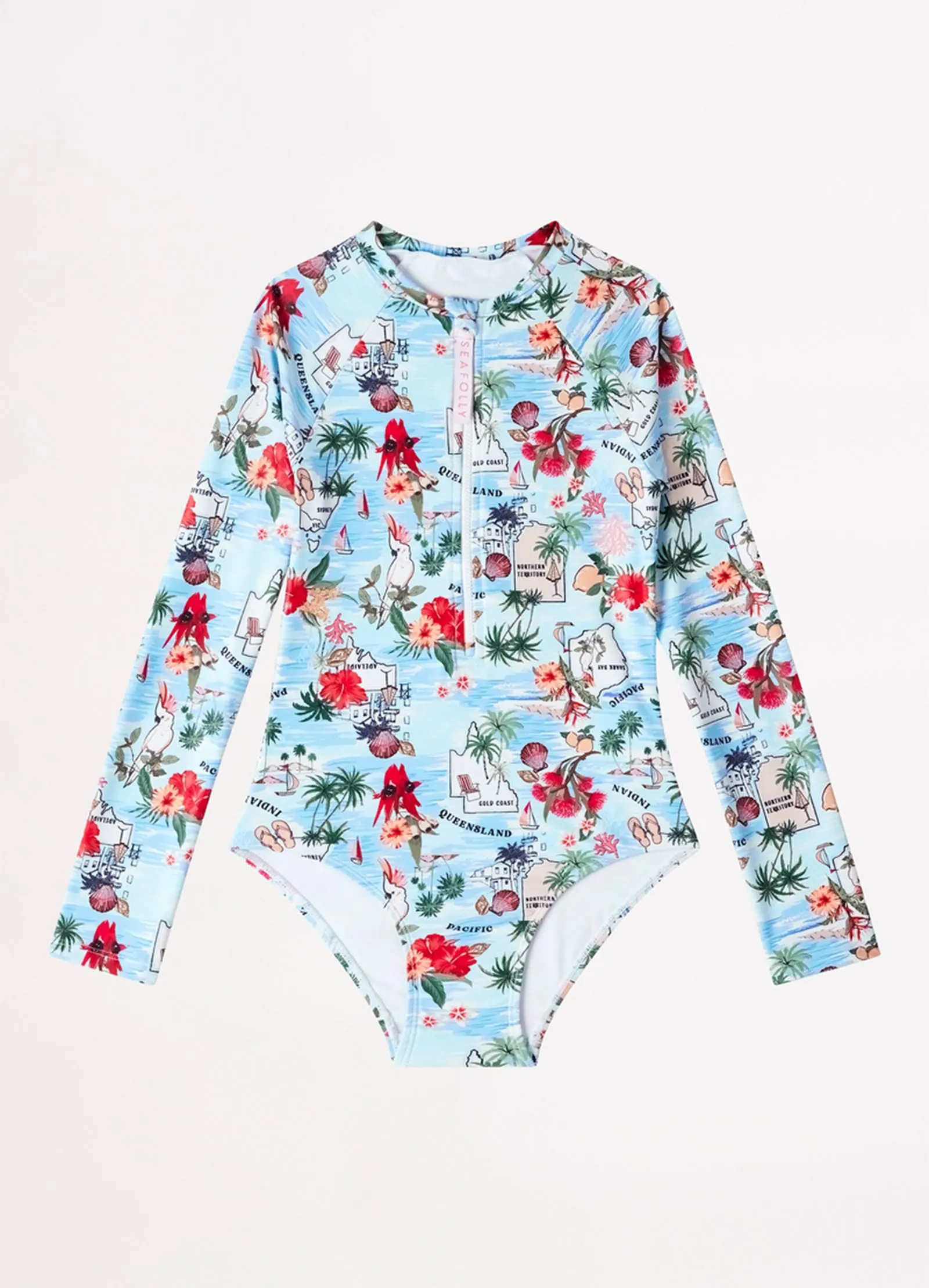 Girls Summer Vacay Paddlesuit  - Summer Vaca