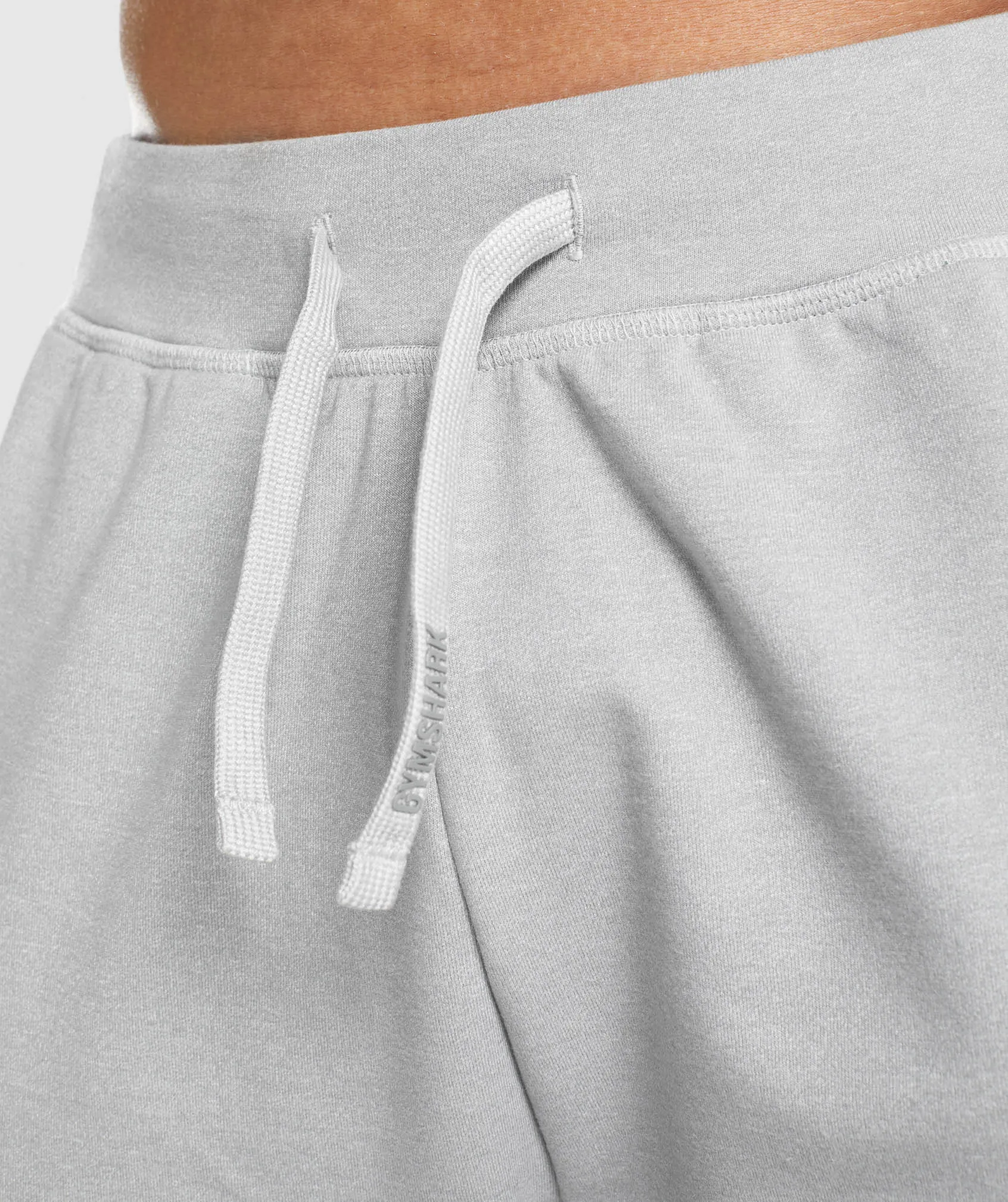 Gymshark Chalk Joggers - Light Grey Marl