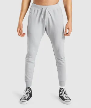 Gymshark Chalk Joggers - Light Grey Marl