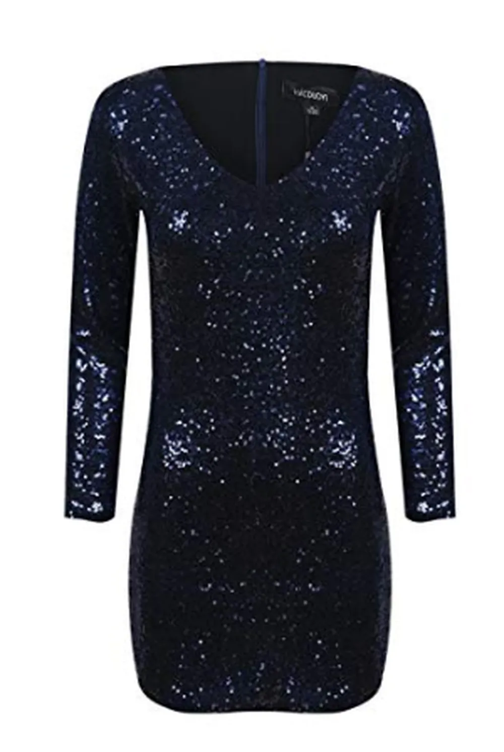 HDY Haoduoyi Apparel Golden Sequined Women Bodycon Mini Dress