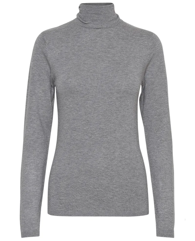 Ichi Mafa Grey Rollneck Sweater