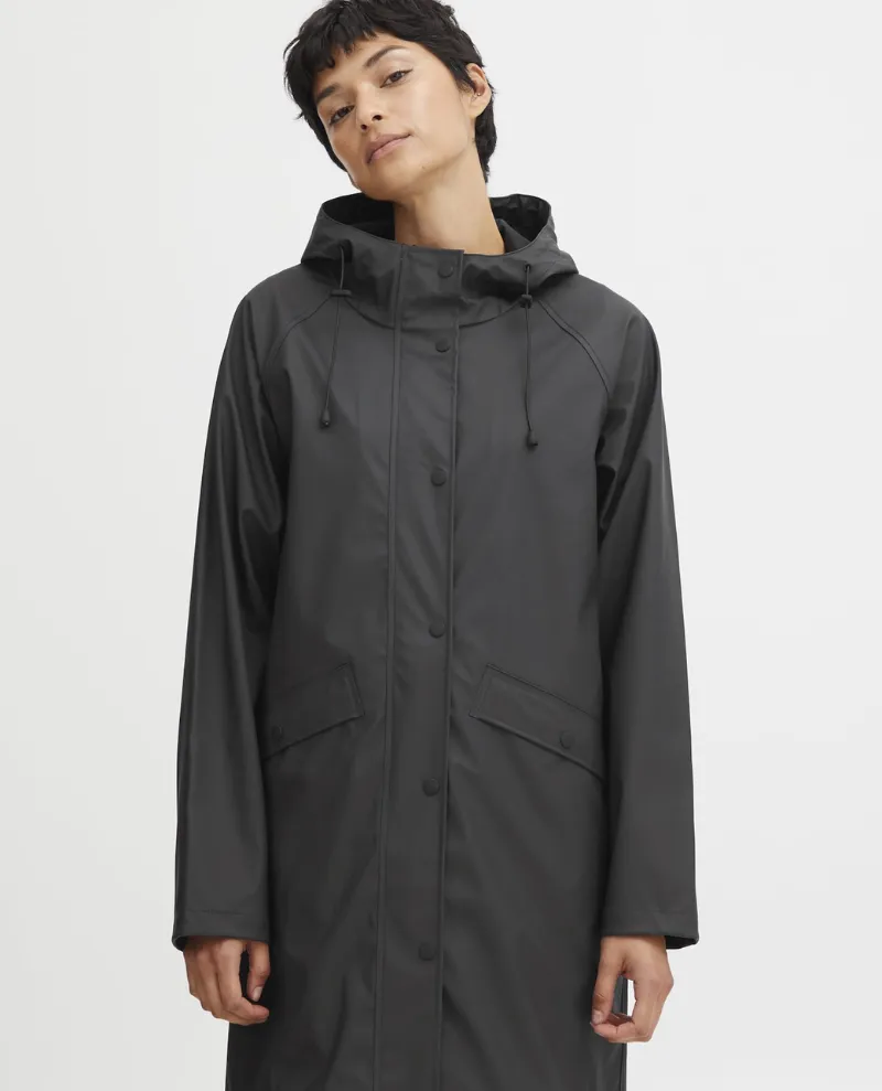 Ichi Tazi Black Rain Jacket