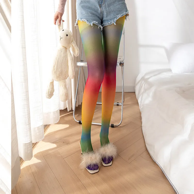 Japanese Rainbow Socks For Women