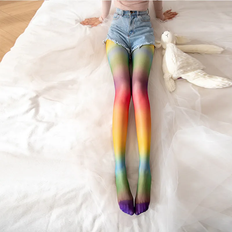 Japanese Rainbow Socks For Women