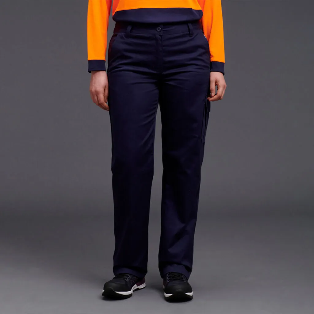 King Gee K43530 Ladies Pants - Navy