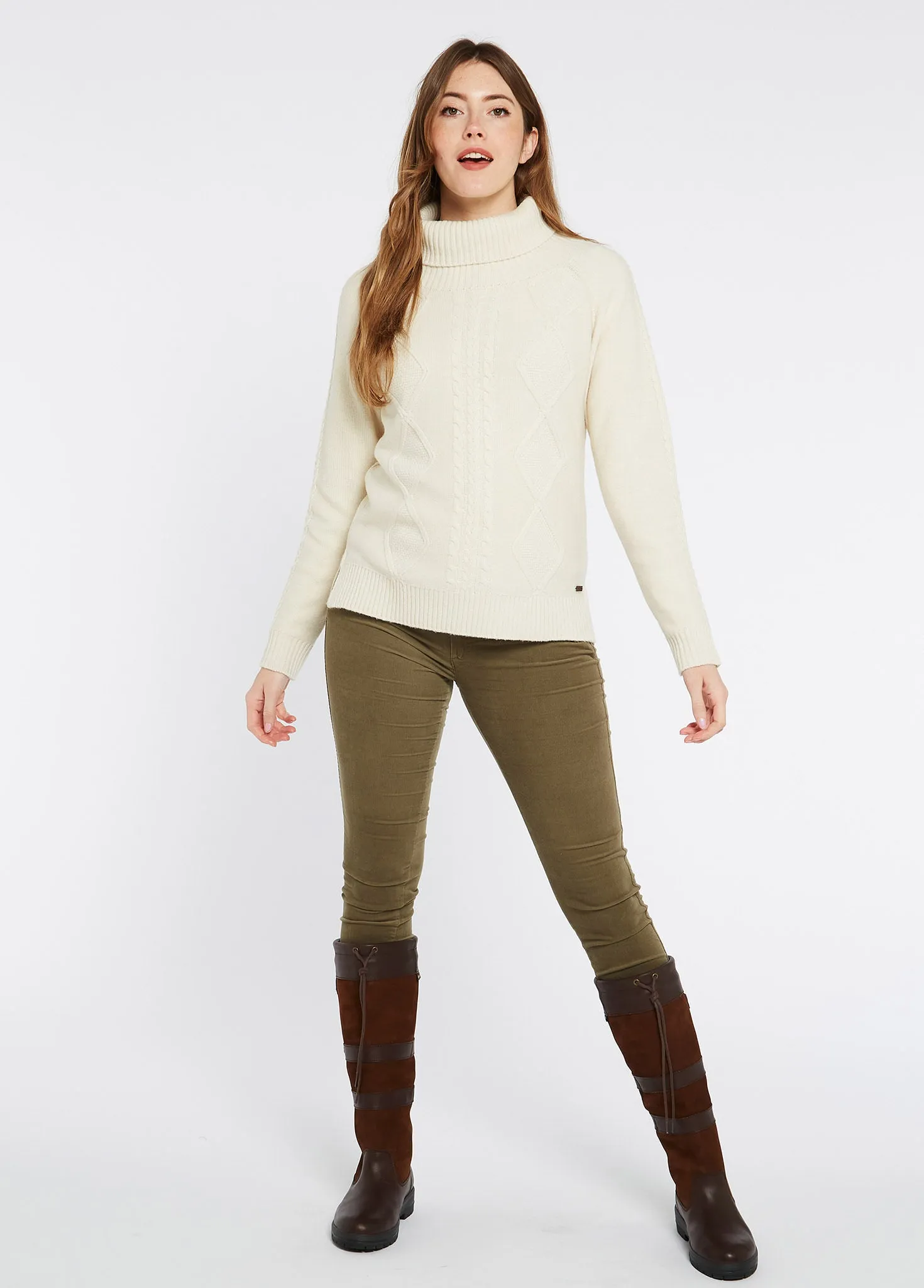 Kirkwood Women’s Chunky Sweater - Chalk