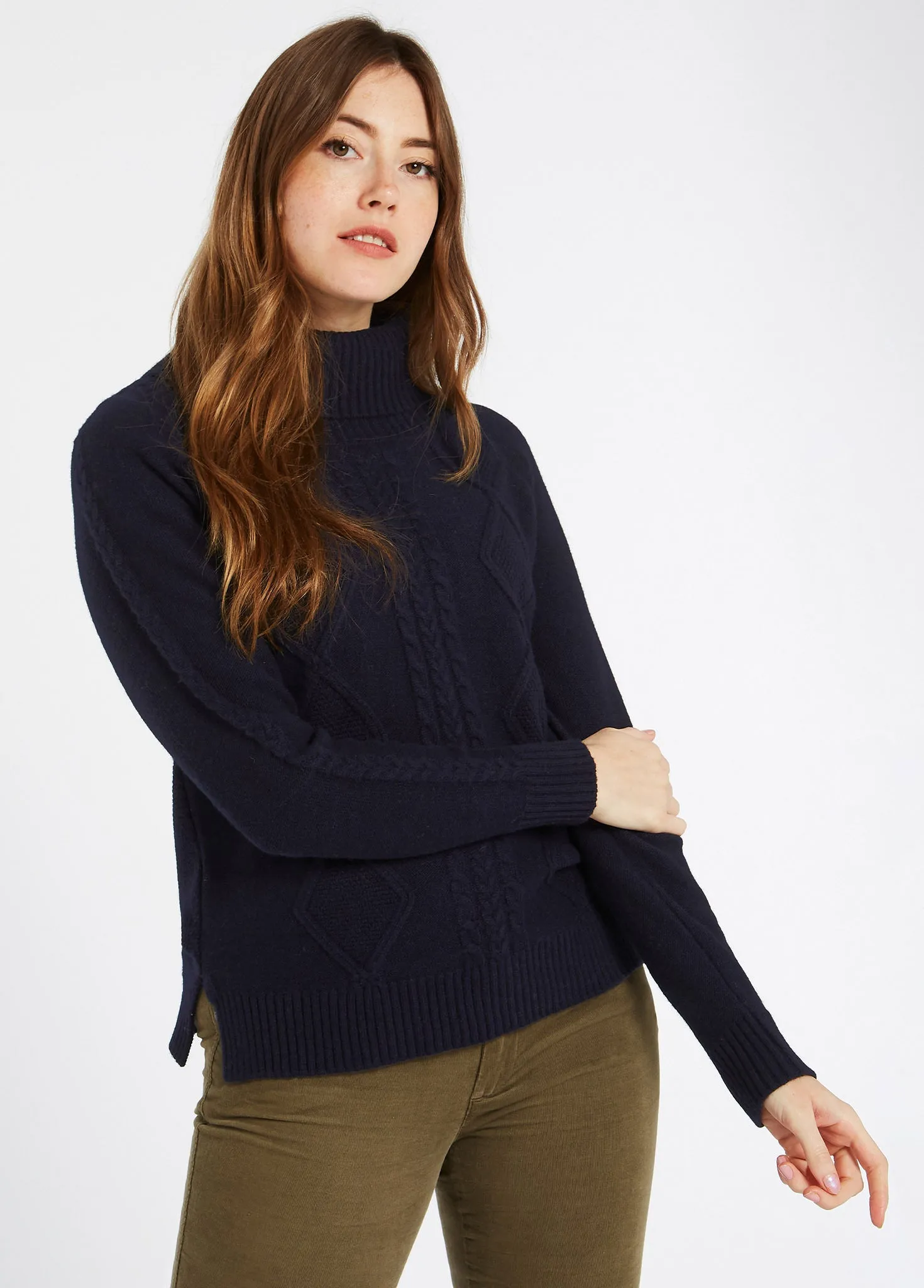 Kirkwood Women’s Chunky Sweater - Navy