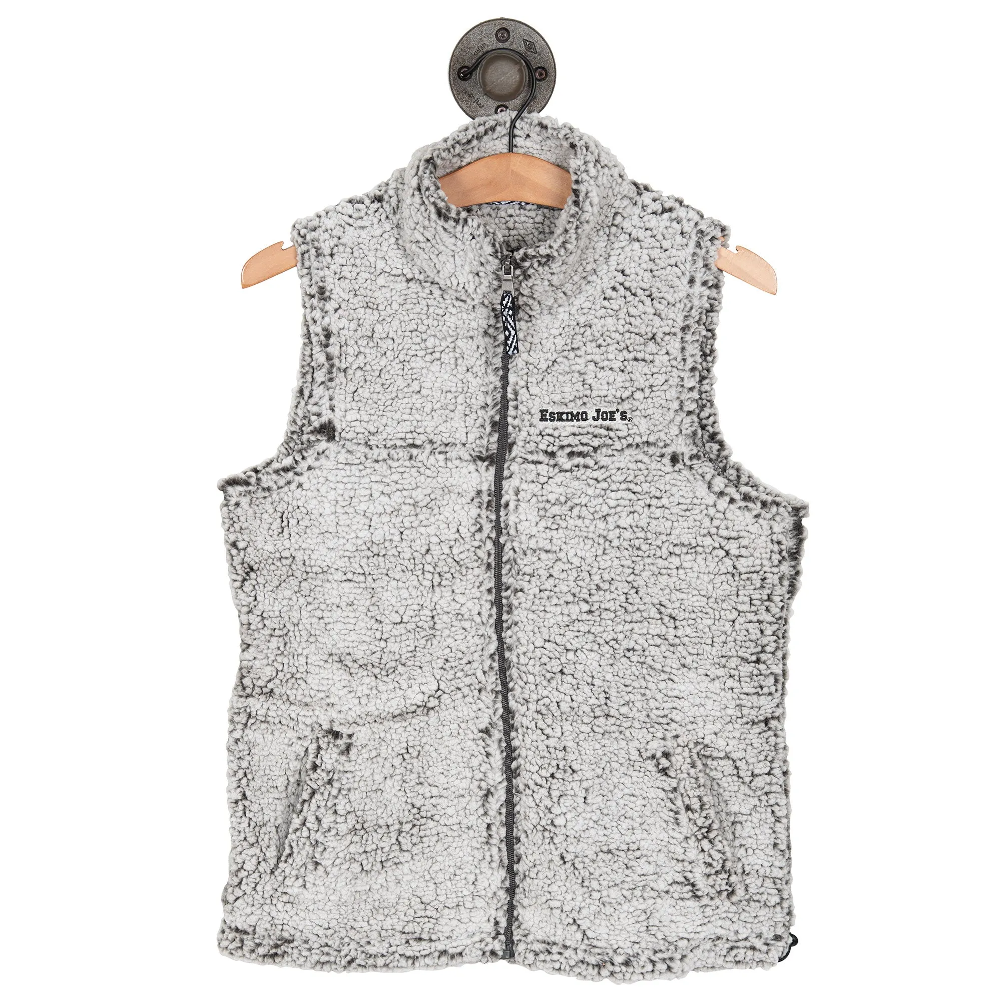 LADIES SHERPA ZIP VEST - LSZV