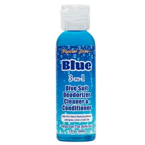 Land Shark Tropical Seas Blue 3-N-1 Dive Suit Deodorizer Cleaner and Conditioner 2oz