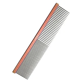 Laube Grooming Comb Coarse Fine 19cm Rose Gold