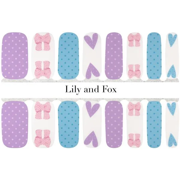 Lily and Fox - Nail Wrap - Cutie Patootie