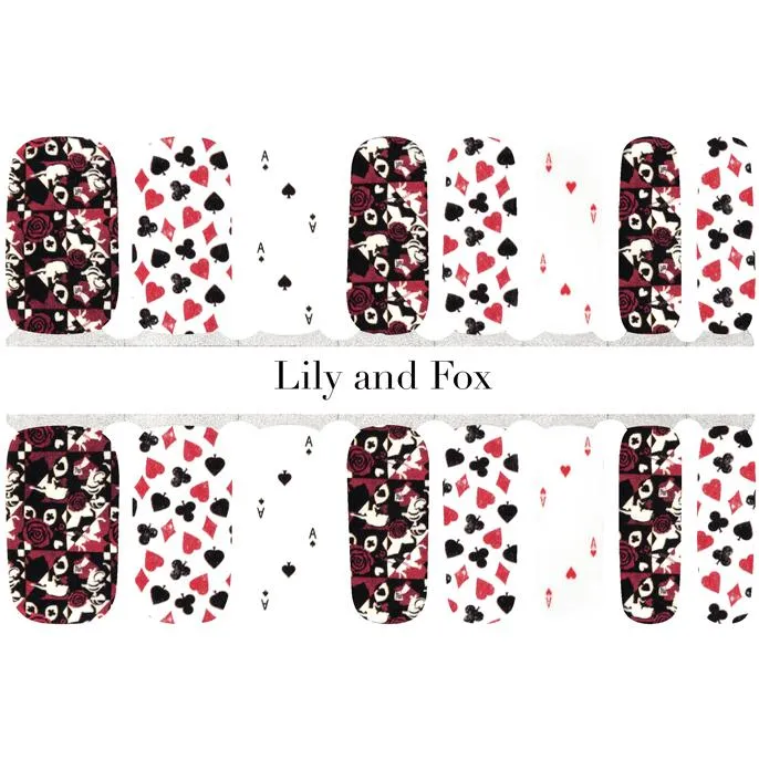 Lily And Fox - Nail Wrap - House Of Cards