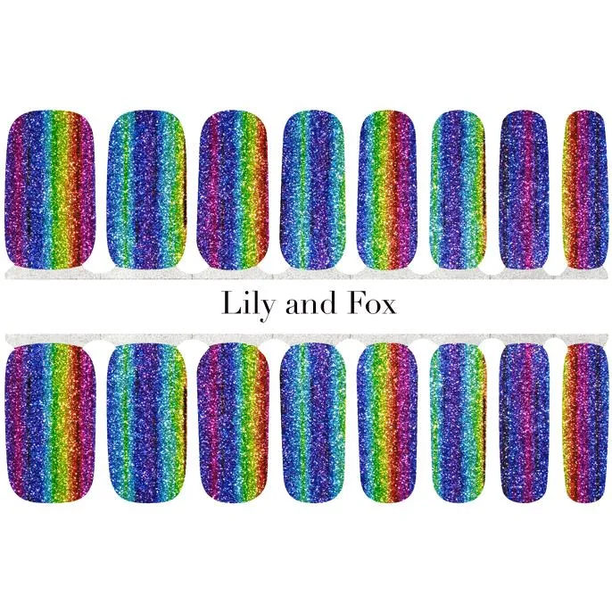 Lily and Fox - Nail Wrap - Let's Do The Time Warp Again