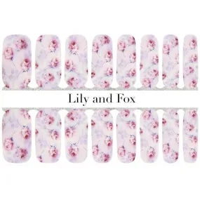 Lily and Fox - Nail Wrap - Peony Bliss