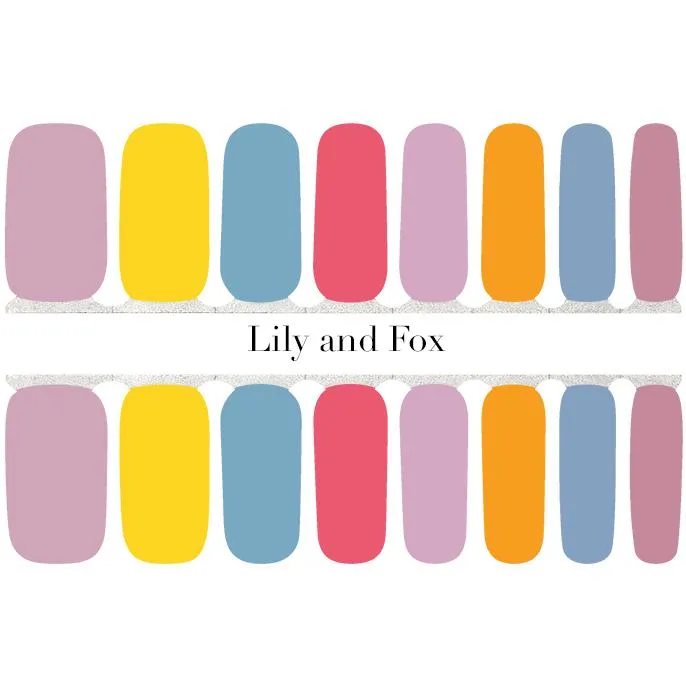 Lily and Fox - Nail Wrap - Tutti Frutti