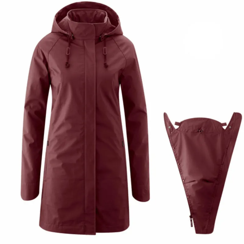 Mamalila Short Coat for Babywearing Berlin Berry