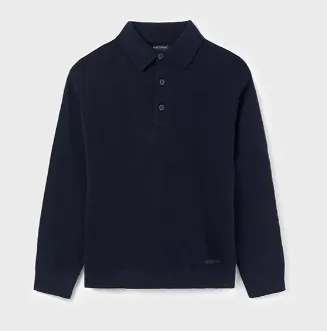 Mayoral - Solid Polo Neck Sweater