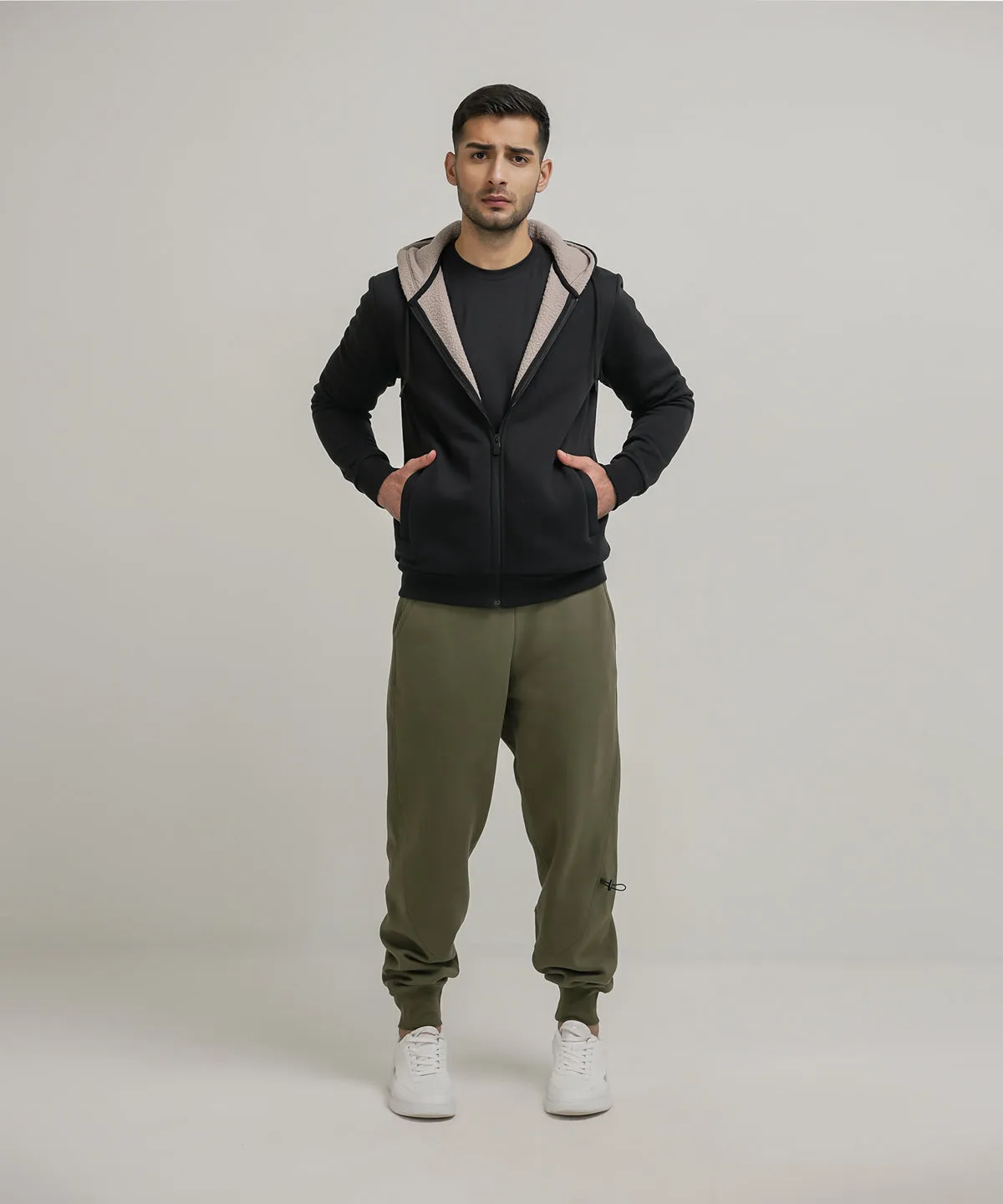 Men's Fleece Oversized Joggers