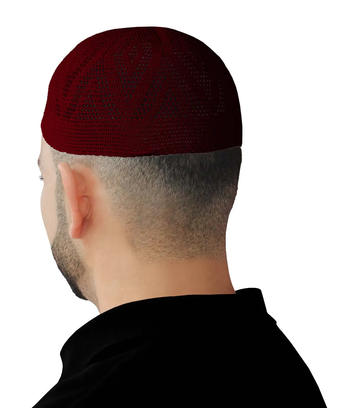 Men's Kufi Beanie Topi Taqiya Skull Cap Islamic Muslim prayer hats cotton takke