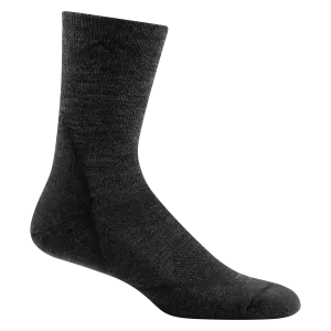 Men's Light Hiker Micro Crew Lightweight Hiking Sock - Black