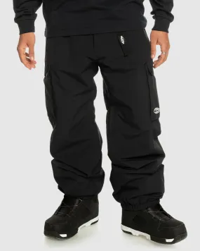 Mens Snow Down Cargo Technical Snow Pants