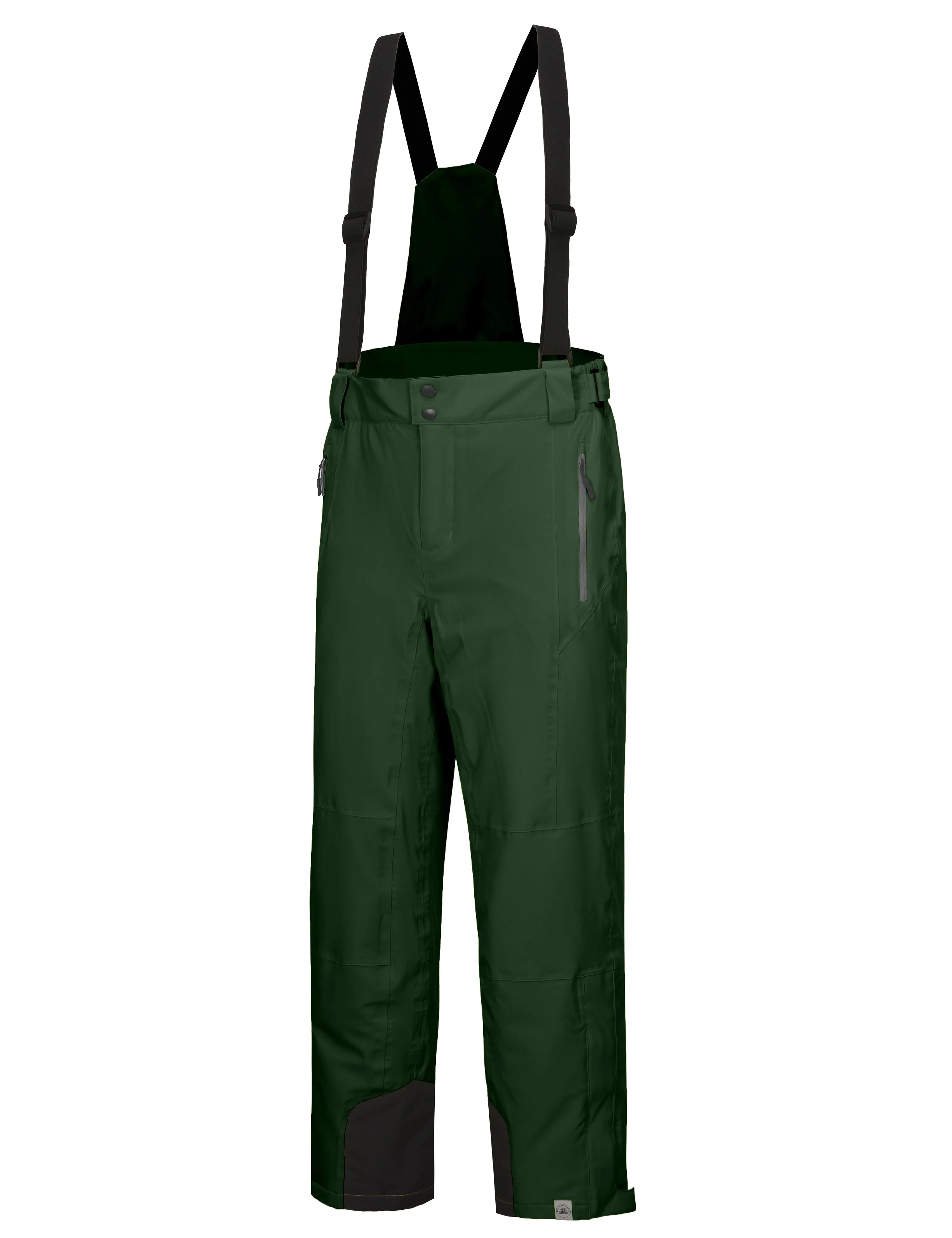 Men's Waterproof Windproof Ski Detachable Bib Pants