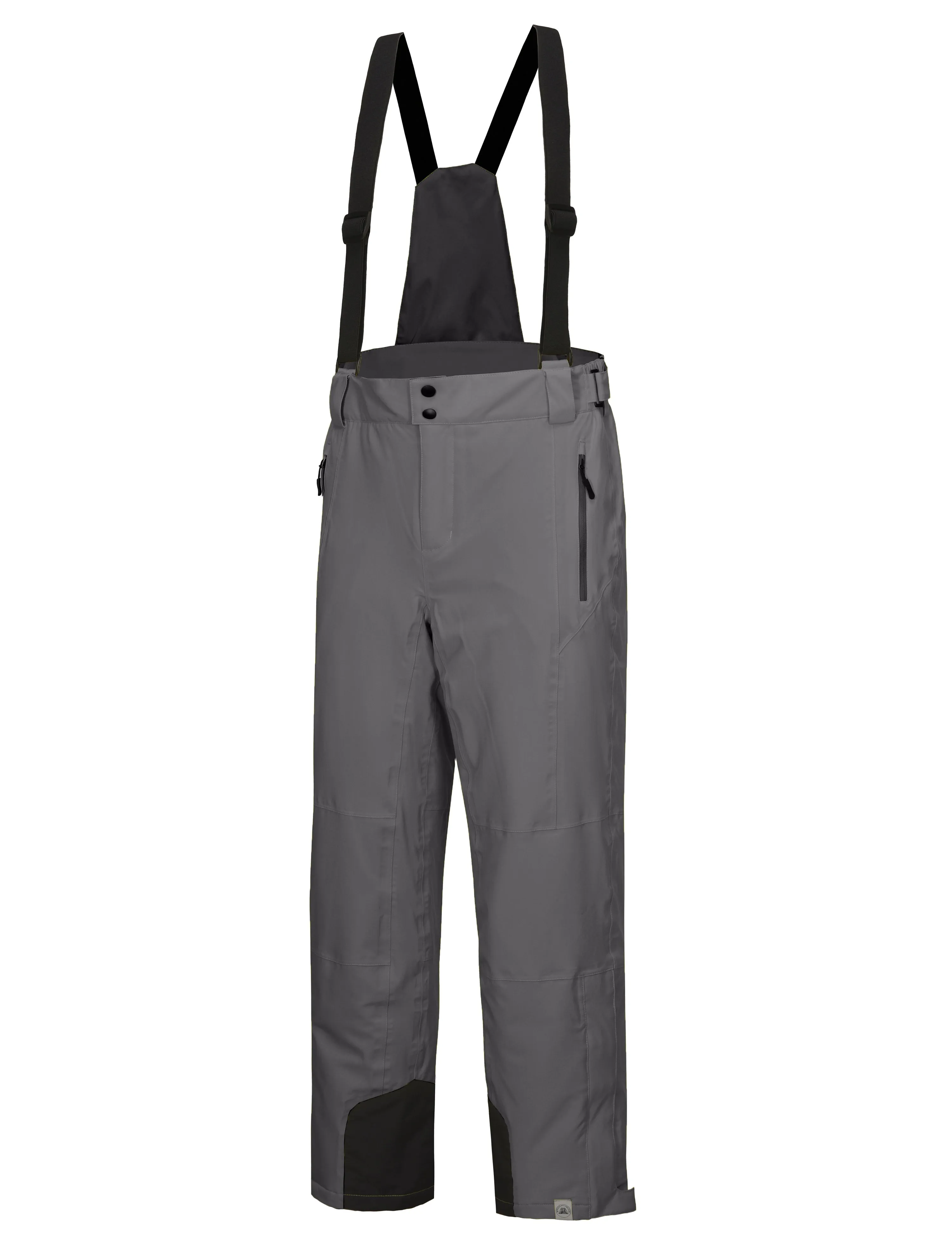 Men's Waterproof Windproof Ski Detachable Bib Pants