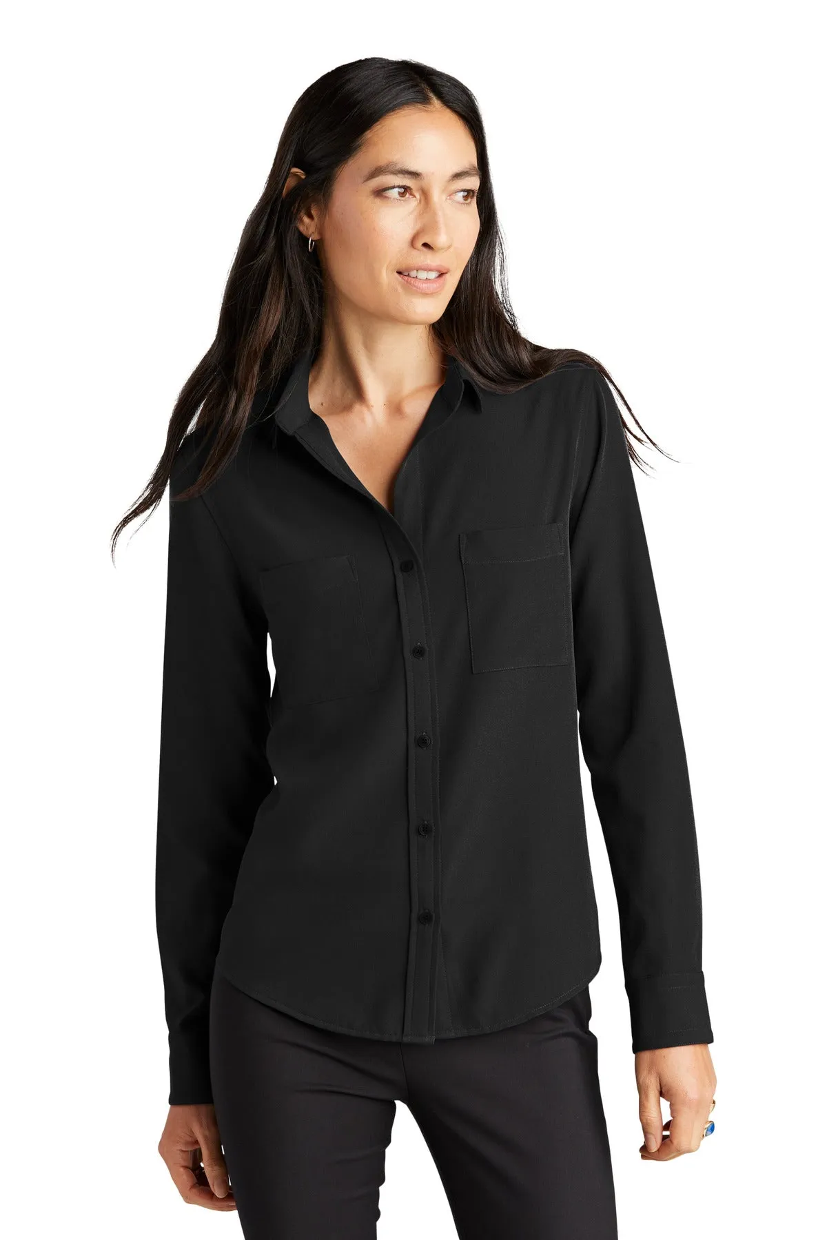 MERCER METTLE™ Women's Stretch Crepe Long Sleeve Camp MM2013