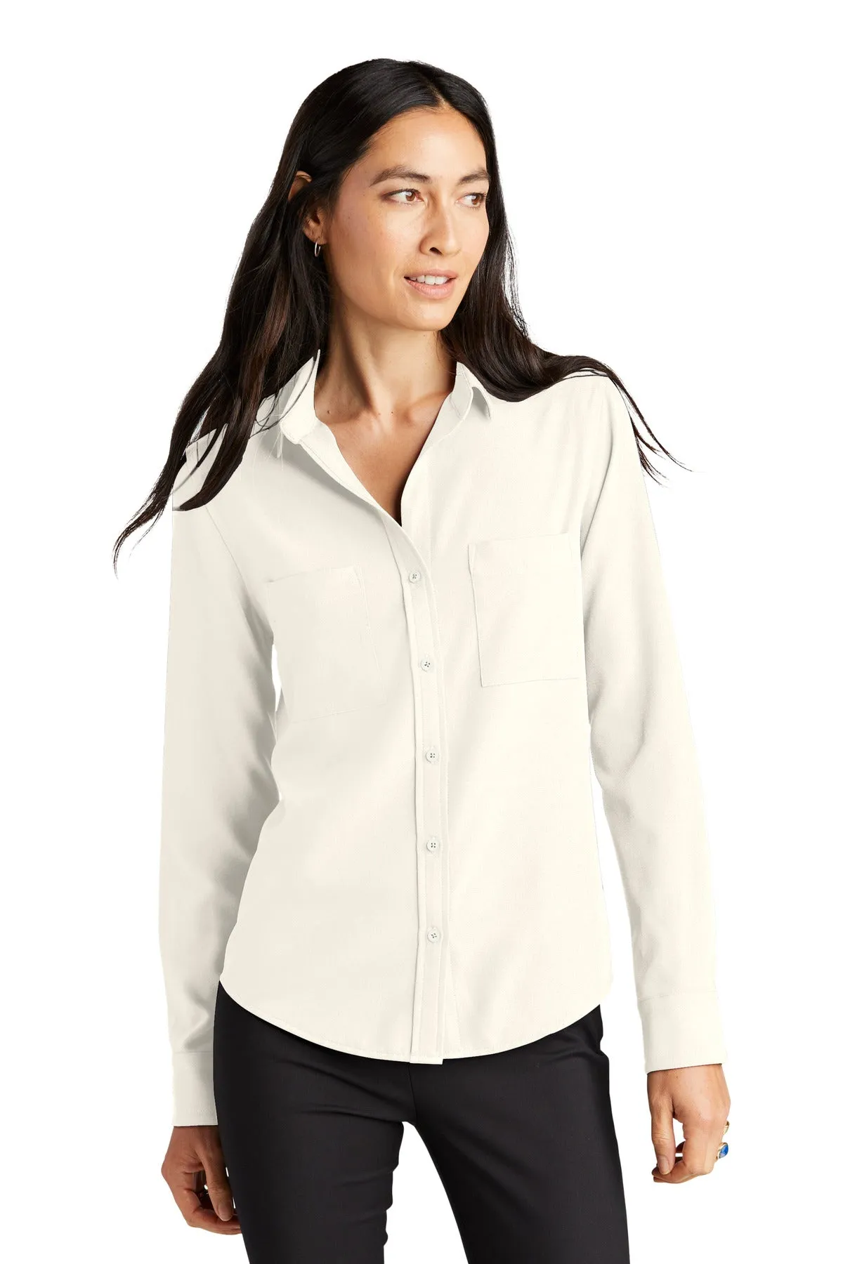 MERCER METTLE™ Women's Stretch Crepe Long Sleeve Camp MM2013