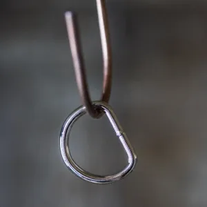 Merchant & Mills - Nickel D Rings 3/4"