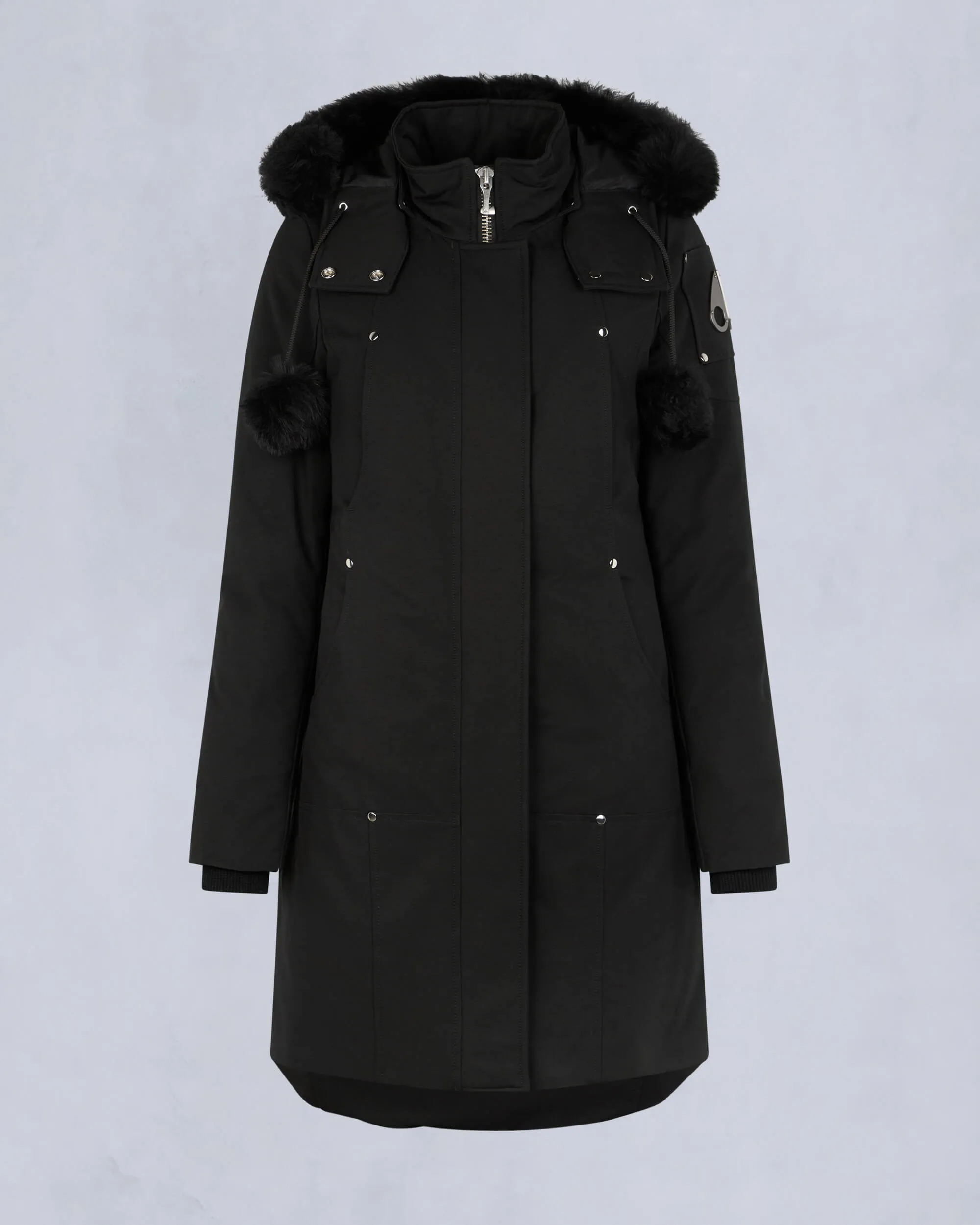 Moose Knuckles Original Shearling Parka Black