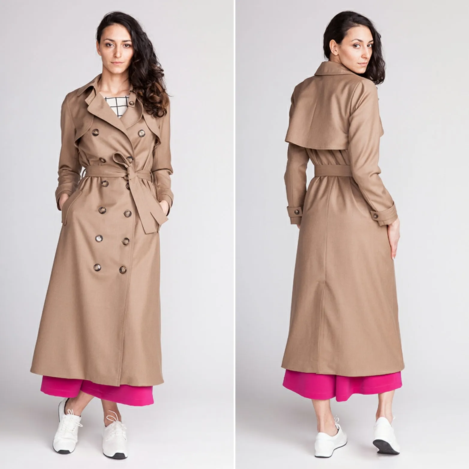 Named Isla Trench Coat