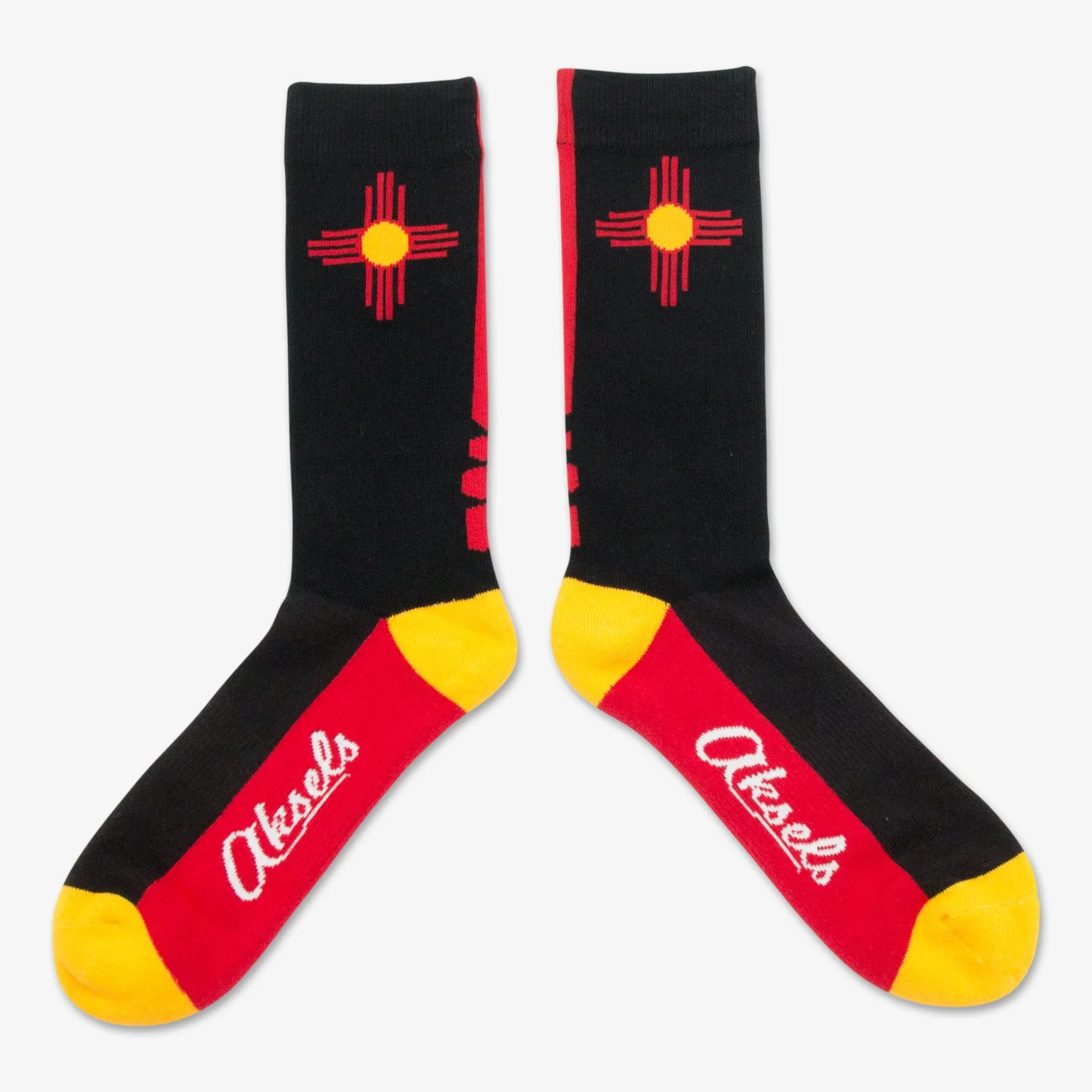 New Mexico Flag Socks