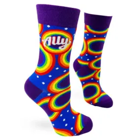 Novelty: Ally - Crew Socks