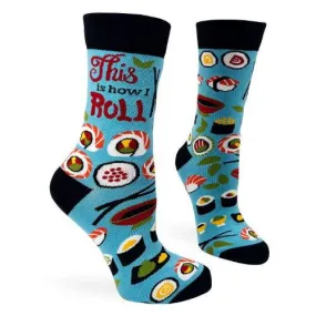 Novelty: This is How I Roll - Crew Socks